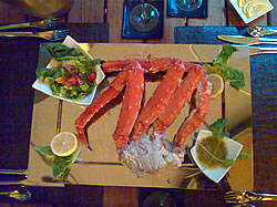 Krab kamčatský na louisianský způsob