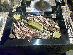 Grilované Scampi s passion fruit, karambolou a citroovým vinaigrettem