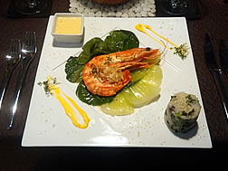 Tiger Prawn (110 - 155 g) s chřestem a koktejlovým dipem